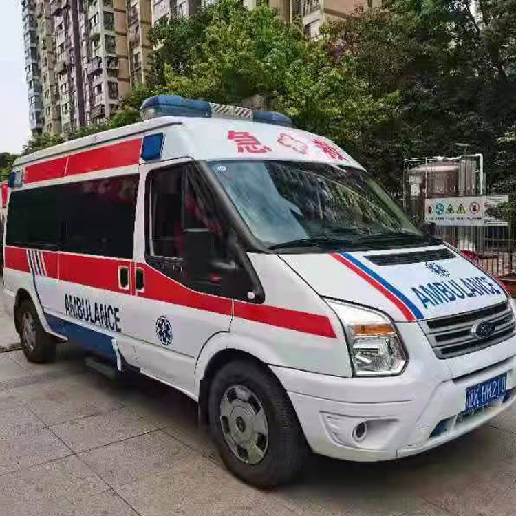 三门峡长途救护车护送病人返乡
